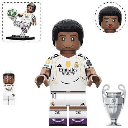 Kylian Mbappe (Real Madrid) Custom Minifigure Football Player