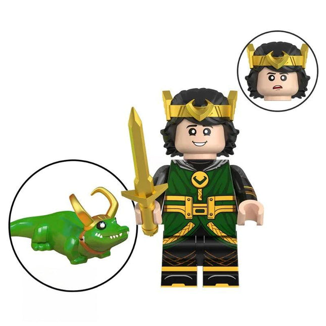 Kid Loki Custom Marvel Superhero Minifigure