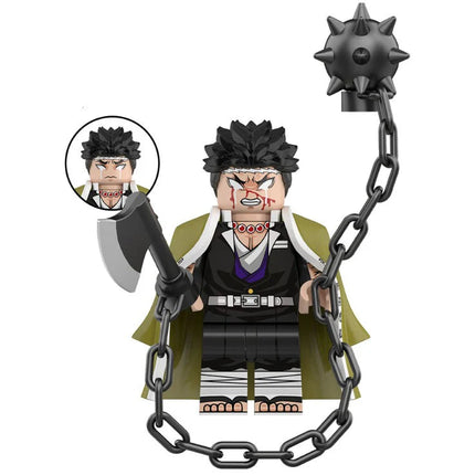 Gyoumei Himejima From Demon Slayer Custom Anime Minifigure