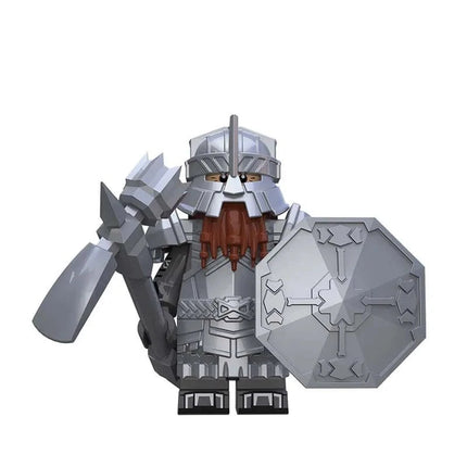 Dwarf Warrior Custom Lord of the Rings Minifigure