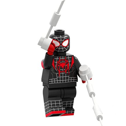 Spider-Man Miles Morales Custom Marvel Superhero Minifigure