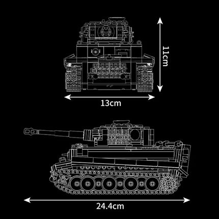 Tiger Heavy Tank Building Set