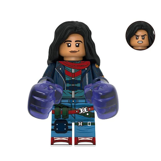 Ms. Marvel (Marvel Zombies) Custom Marvel Superhero Minifigure