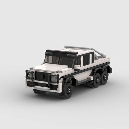 Mercedes AMG G63 6x6 Custom Car MOC