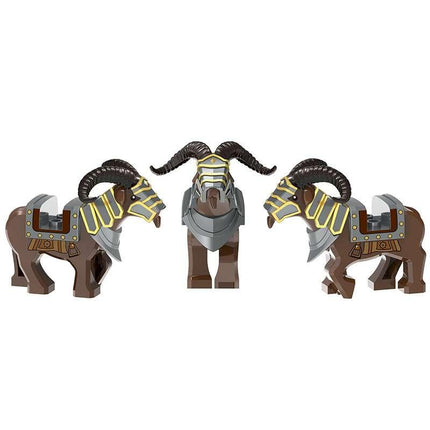 Horned Sheep Mount custom Lord of the Rings Minifigure