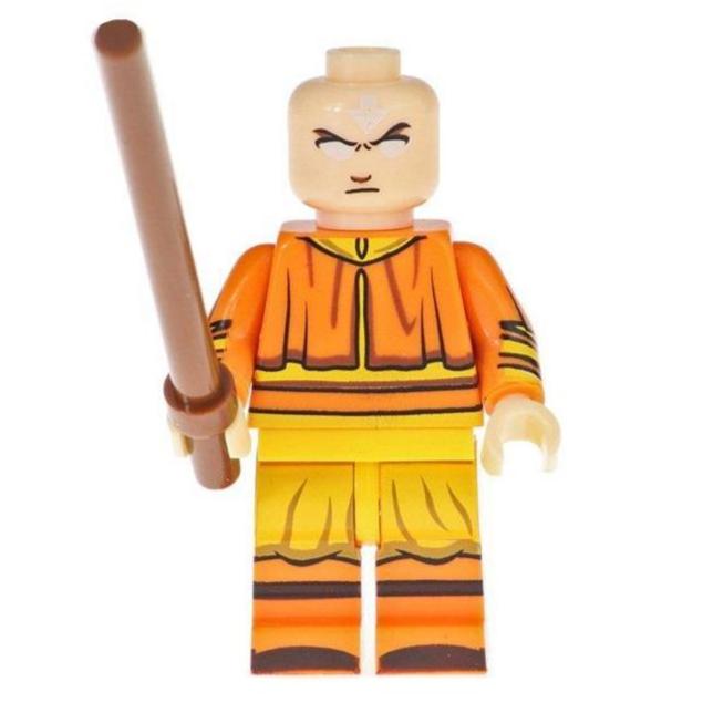 Aang From Avatar The Last Airbender Custom Minifigure