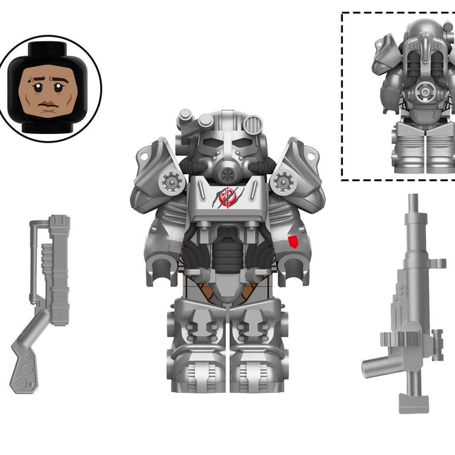 Fallout T60 Power Armour Custom Minifigure