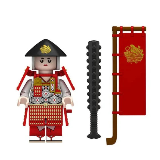 Heiwachi Japanese Samurai Military Custom Minifigure