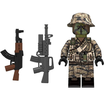 Vietnam Grunt From Vietnamese infantry Custom Minifigure