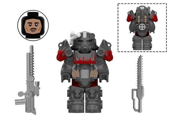 Fallout T60 Power Armour Custom Minifigure