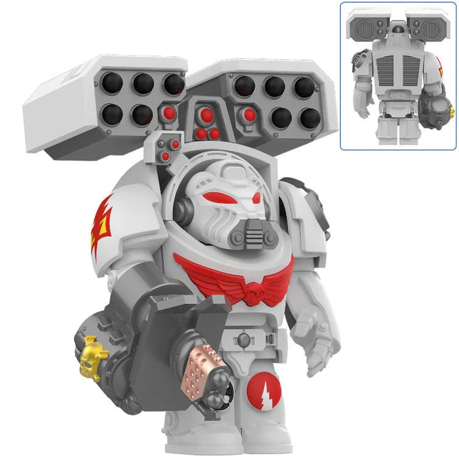 White Scars Terminator From Warhammer 40K Minifigure