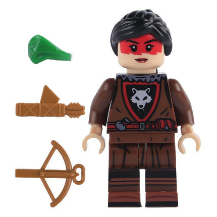 Wolf Ranger Medieval Knight Custom Soldier Minifigure
