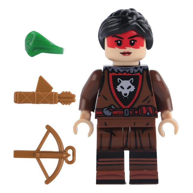 Wolf Ranger Medieval Knight Custom Soldier Minifigure