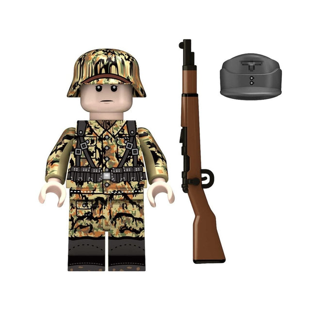 WW2 Camouflage German Soldier Custom Minifigure