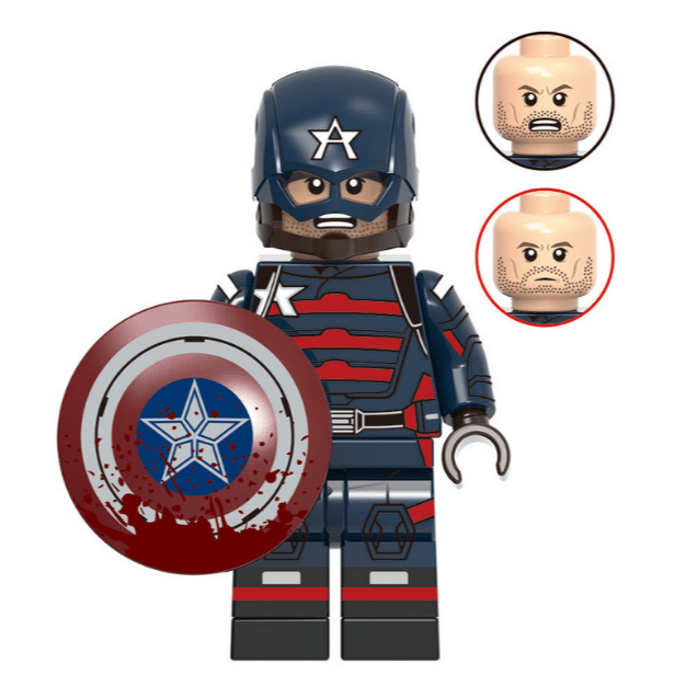 U.S. Agent Walker Custom Marvel Superhero Minifigure