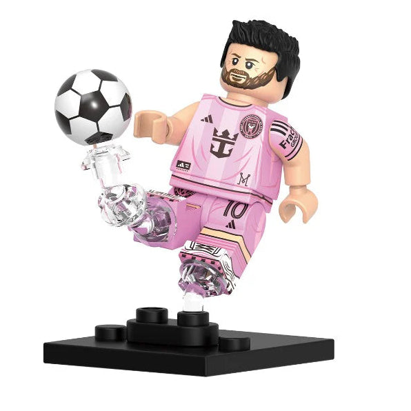 Lionel Messi (Inter Miami) Custom Football Player Minifigure