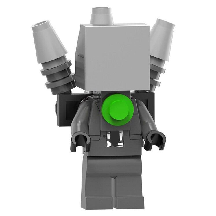 Computer Man Skibidi Toilet Custom Minifigure – Minifigure Bricks