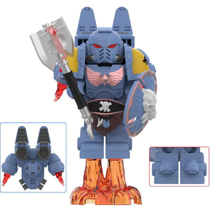 Space Wolves From Warhammer 40K Minifigure