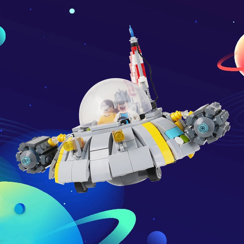 Lego rick and morty spaceship hotsell