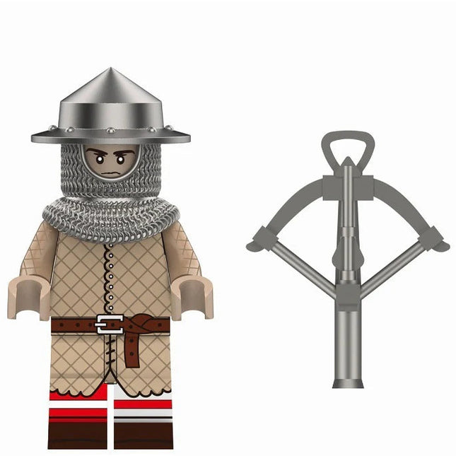 Crossbow Militia From Medieval Knight Custom Minifigure