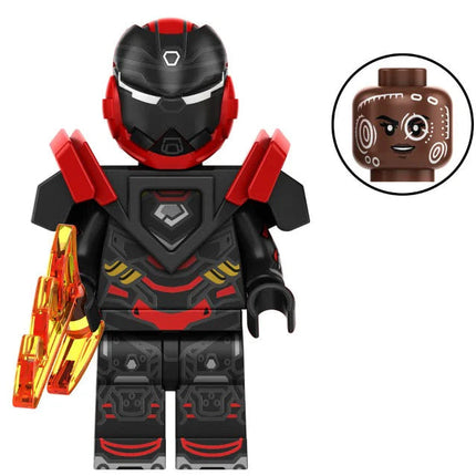 Ironheart Mk 5 Custom Marvel Superhero Minifigure
