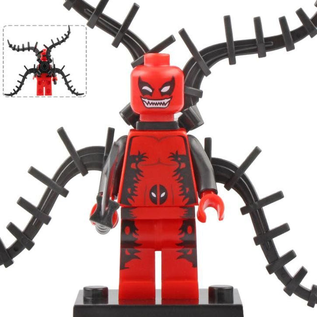 Symbiote Deadpool Custom Marvel Superhero Minifigure