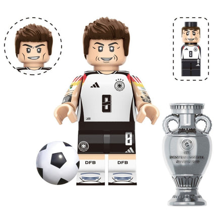 Toni Kroos (Germany) Custom Minifigure Football Player