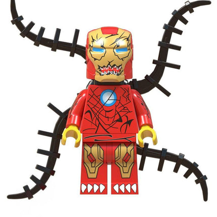 Symbiote Iron Man Custom Marvel Superhero Minifigure