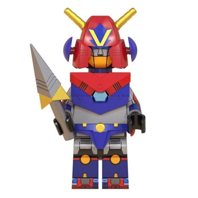 Combattler V From Chodenji Machine Voltes V Custom Anime Minifigure