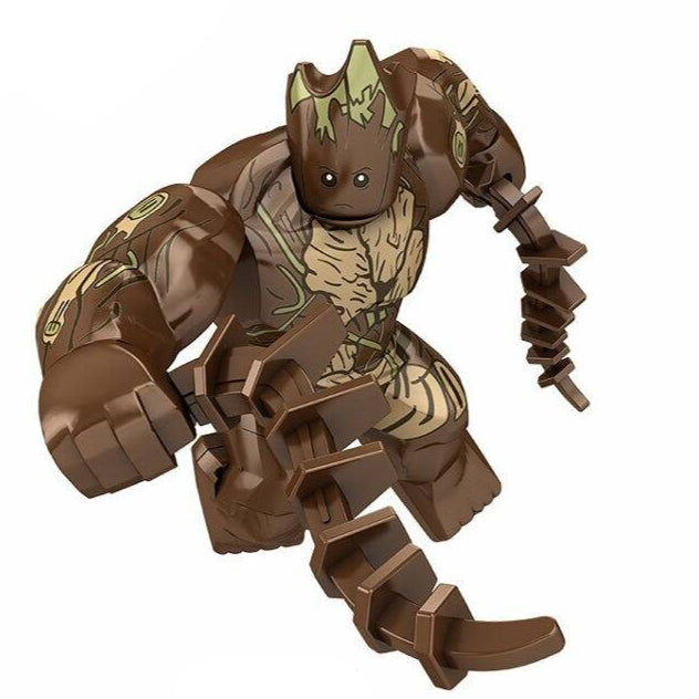 Groot Custom Marvel Superhero Large Minifigure