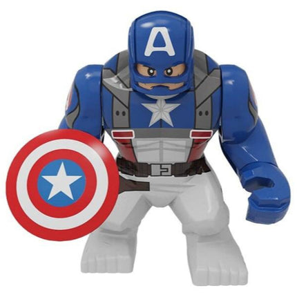 Captain America Custom Marvel Superhero Large Minifigure