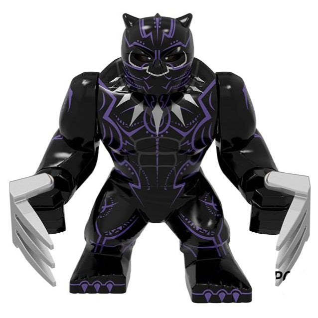 Black Panther Custom Marvel Superhero Large Minifigure