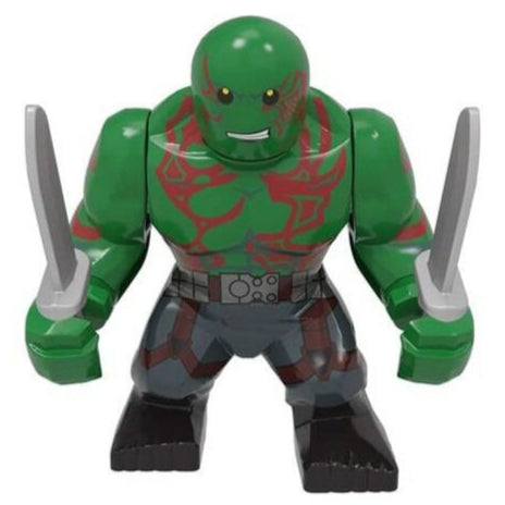 Drax the Destroyer Custom Marvel Superhero Large Minifigure