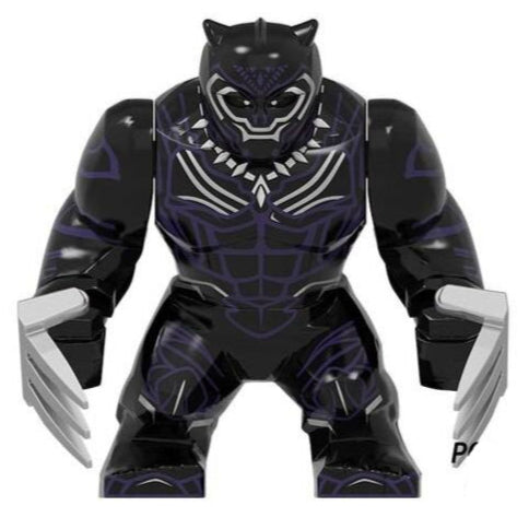 Black Panther Custom Marvel Superhero Large Minifigure