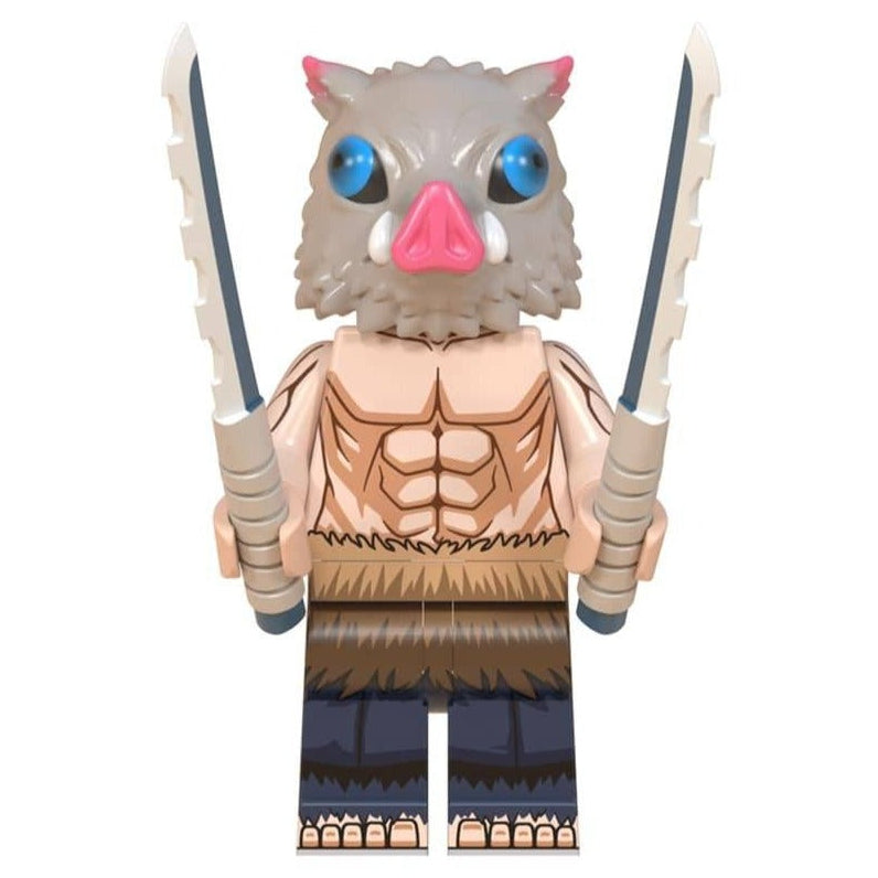 Inosuke Hashibira From Demon Slayer Custom Anime Minifigure ...