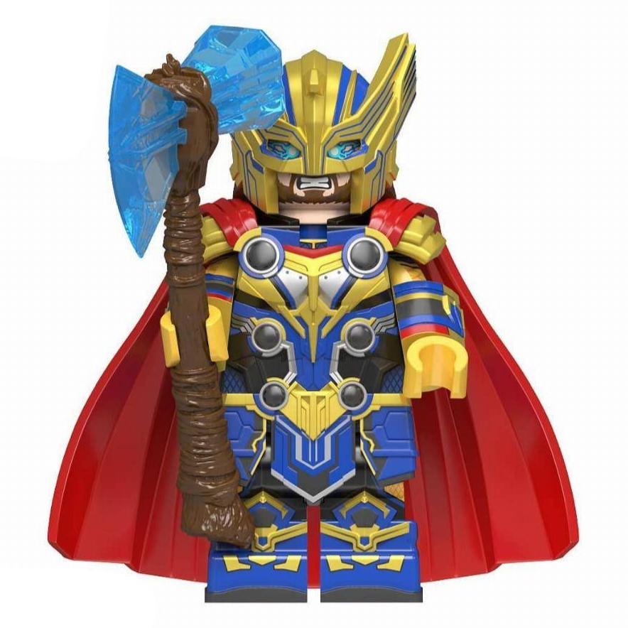 Armoured Thor Custom Marvel Superhero Minifigure – Minifigure Bricks