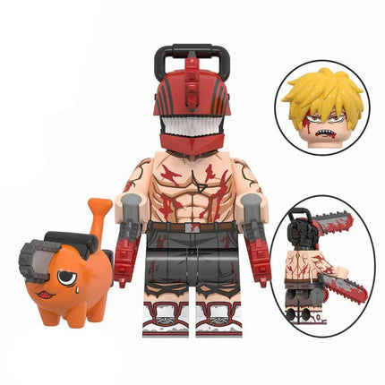 Denji from Chainsaw Man Custom Anime Minifigure