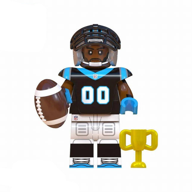 Carolina Panthers American Football Player Minifigure