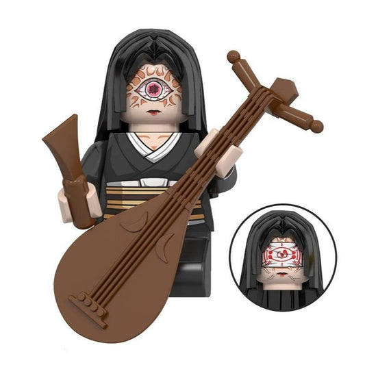Nakime From Demon Slayer Custom Anime Minifigure Minifigure Bricks