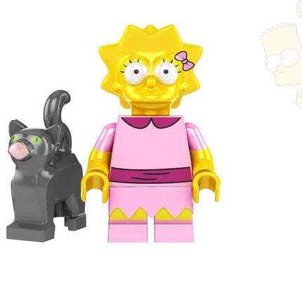 Lisa Simpson Custom The Simpsons Minifigure