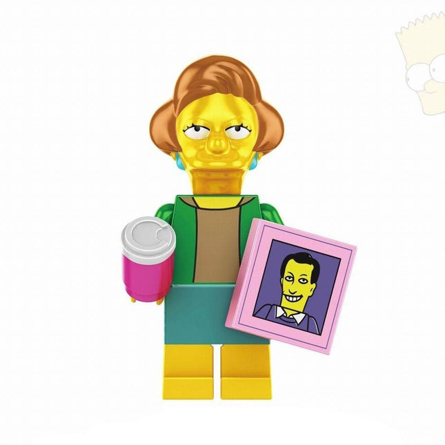 Edna Krabappel Custom The Simpsons Minifigure