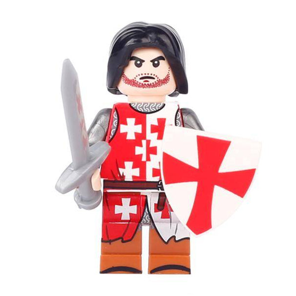 Ibelin Knight From Lego Castle Custom Soldier Minifigure