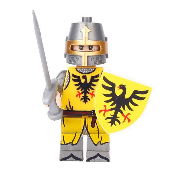 Holy Roman Knight From Lego Castle Custom Soldier Minifigure