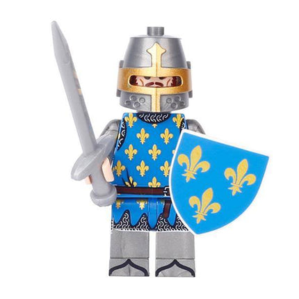 French Knight From Lego Castle Custom Soldier Minifigure