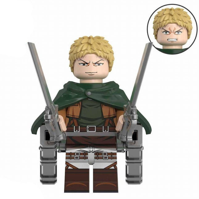 Reiner Braun From Attack on Titan Custom Anime Minifigure