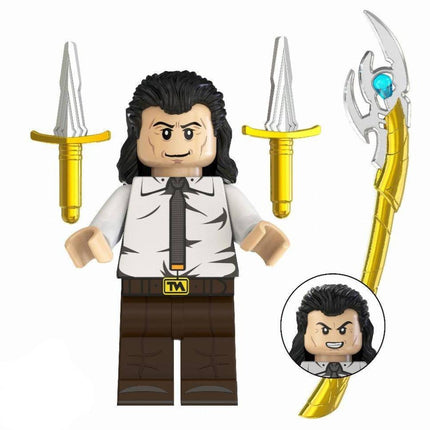 Loki Custom Marvel Superhero Minifigure