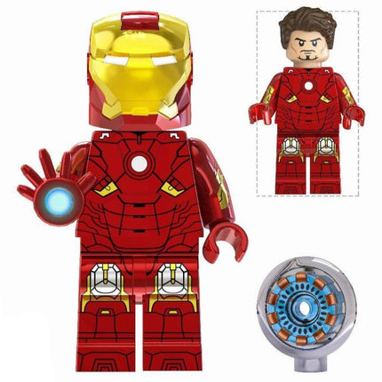 Iron Man Mark 7 Custom Marvel Superhero Minifigure