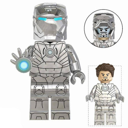 Iron Man Mark 2 Custom Marvel Superhero Minifigure