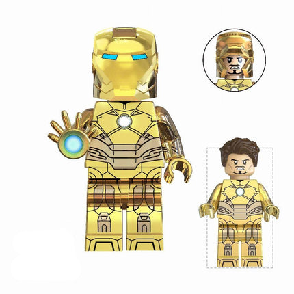 Iron Man Mark 21 (Midas) Custom Marvel Superhero Minifigure