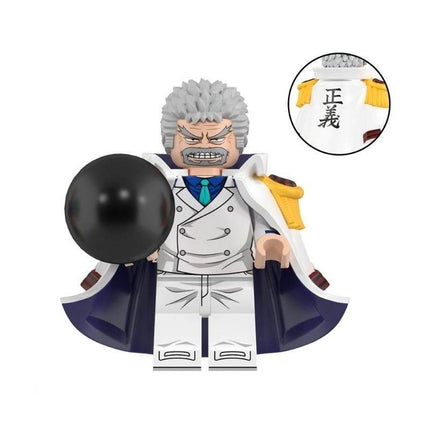 Monkey D. Garp Custom One Piece Anime Minifigure